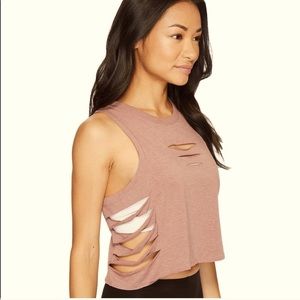 Alo Cut It Out Cropped Tank